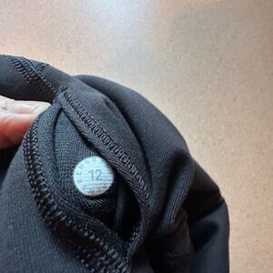 Lululemon 28" Black Leggings Size 12